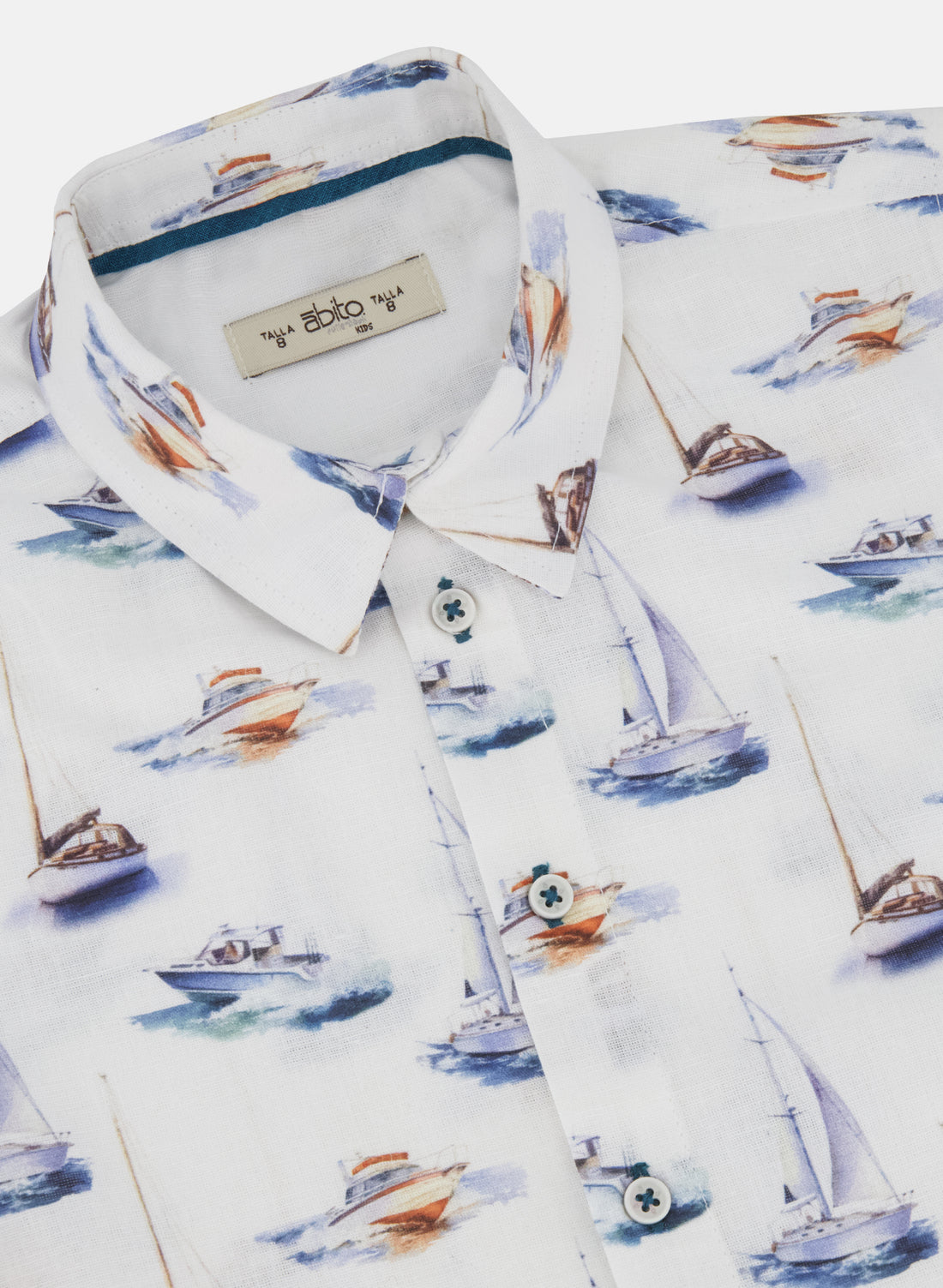Camisa Lino Algodón para niño Paraga Torneo