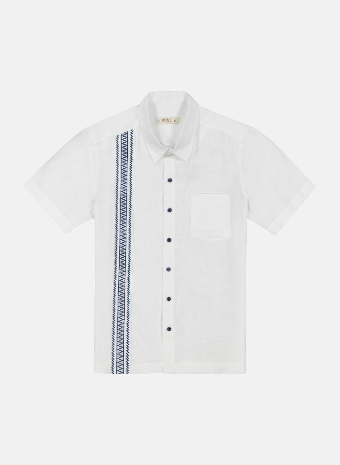 Guayabera manga corta Lino Algodón Nereo