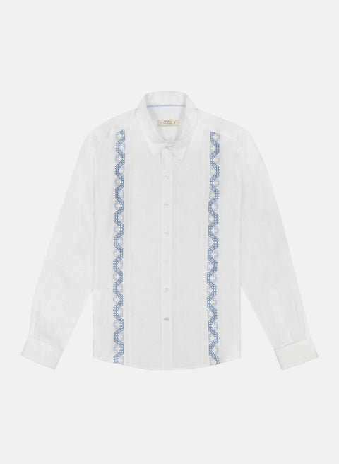 Guayabera Lino Algodón Taure
