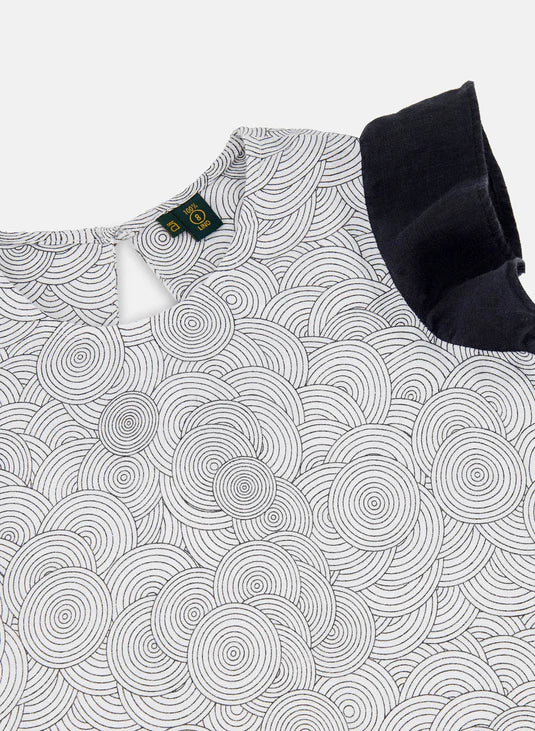 Vestido para niña Lino Algodón Camille