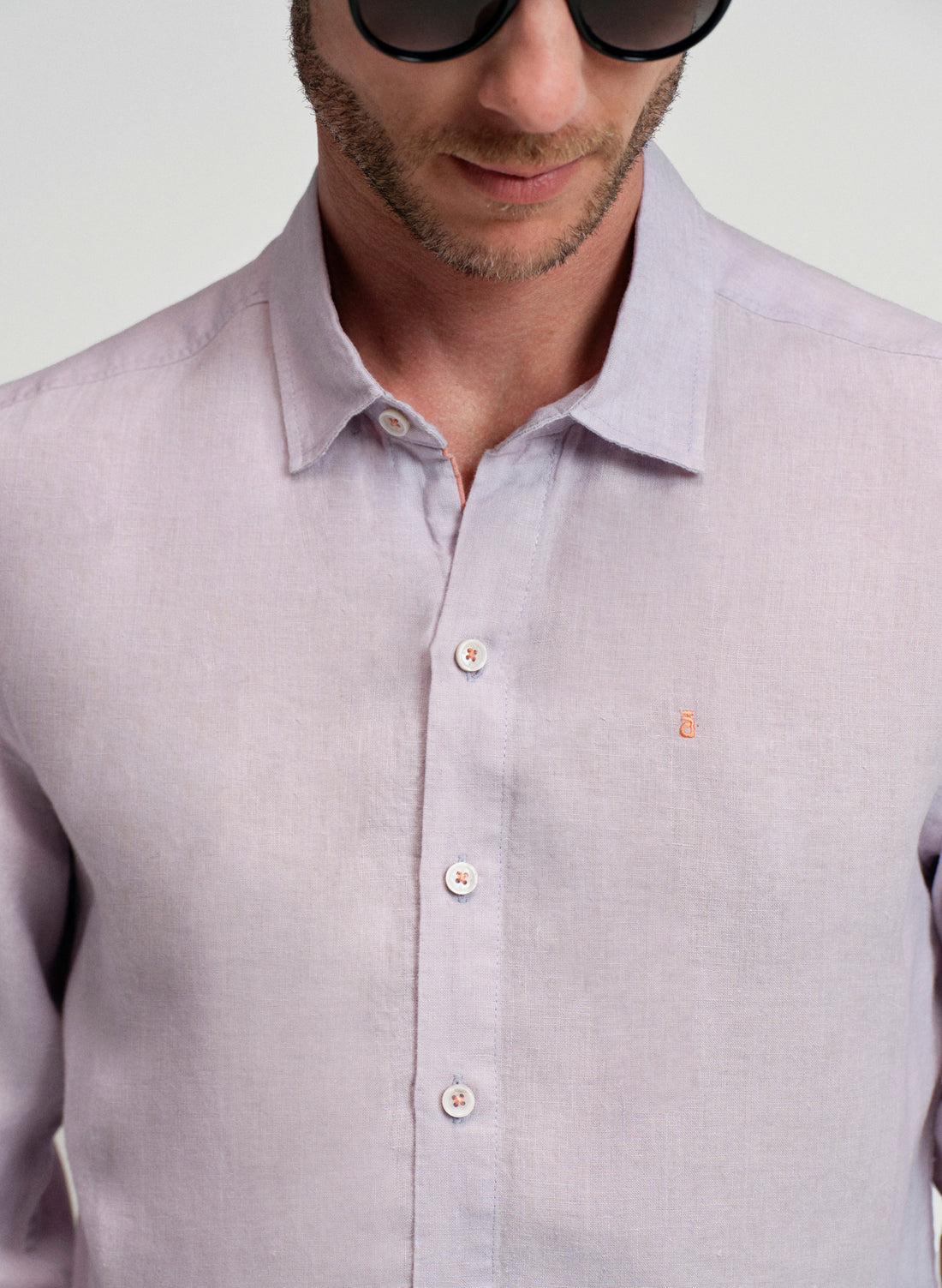 Camisa manga larga Lino Algodón Balem