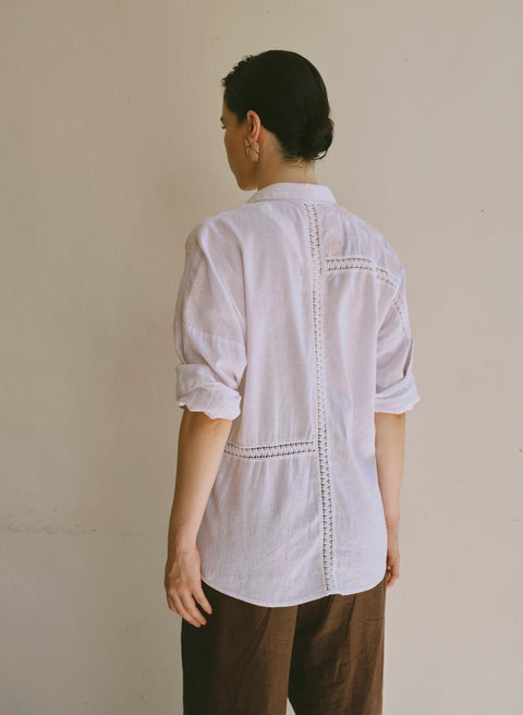 Blusa fotocromática Lino Algodón Camalionica