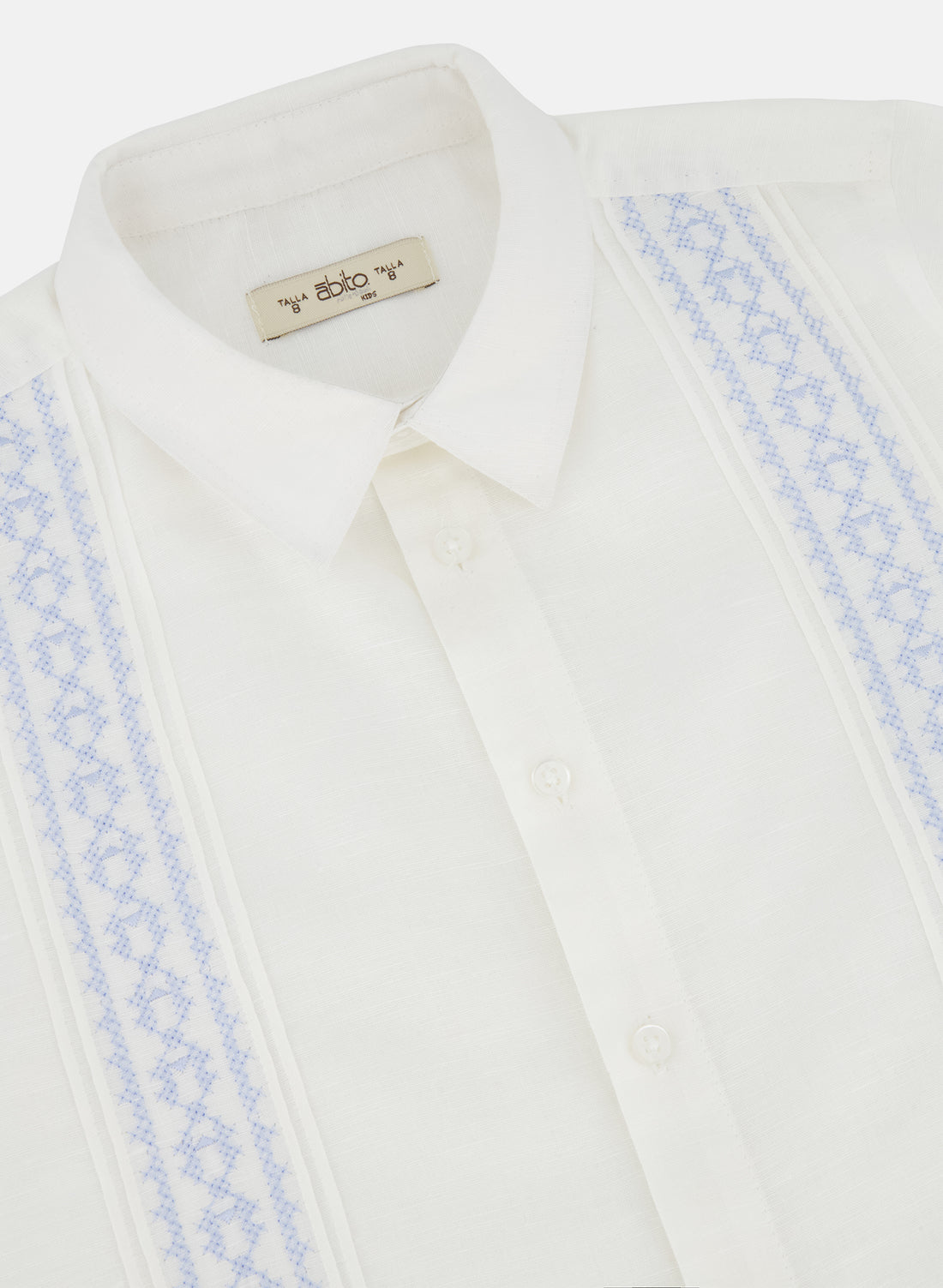 Camisa Guayabera Lino Algodón para niño Harvey