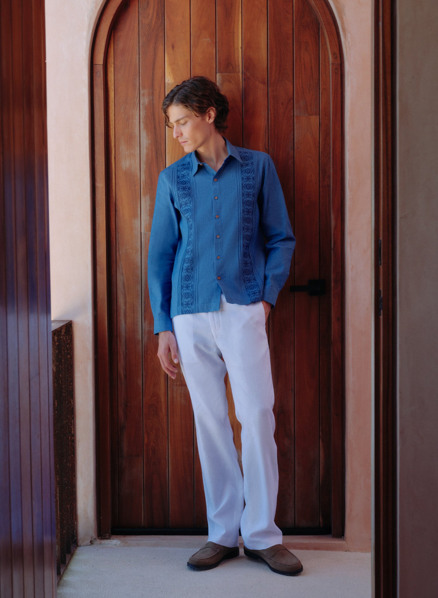 Camisa guayabera Thair