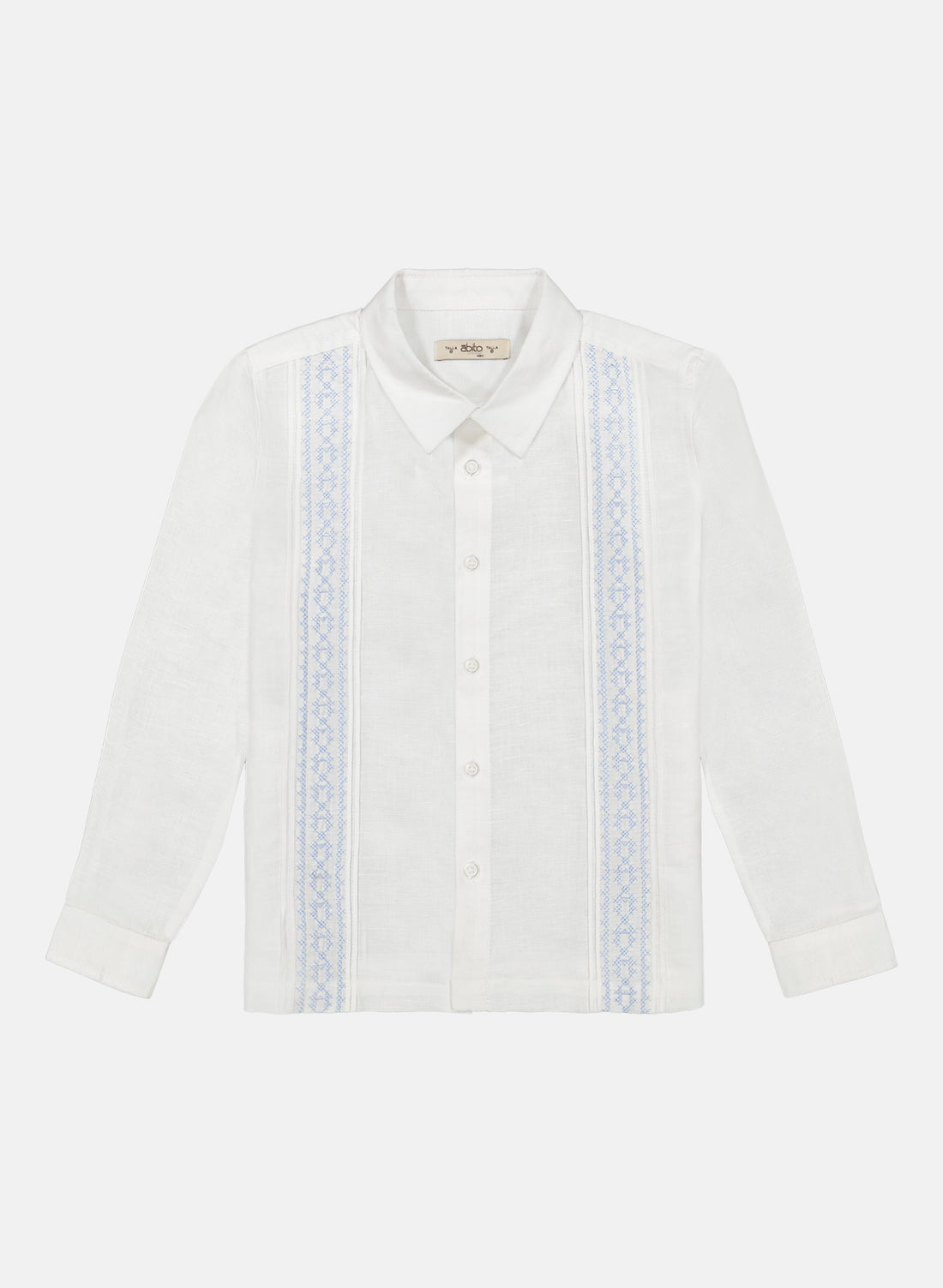 Camisa Guayabera Lino Algodón para niño Harvey