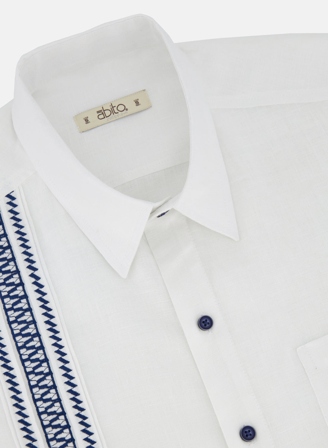 Guayabera manga corta Lino Algodón Nereo