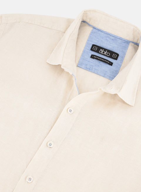 Camisa manga larga 100% Lino Balem