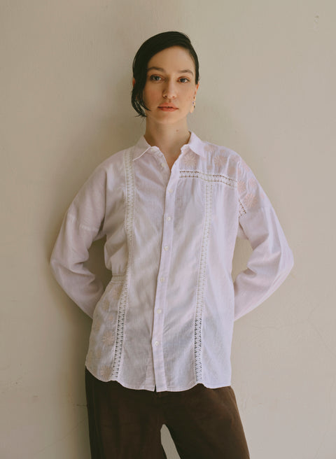 Blusa fotocromática Lino Algodón Camalionica