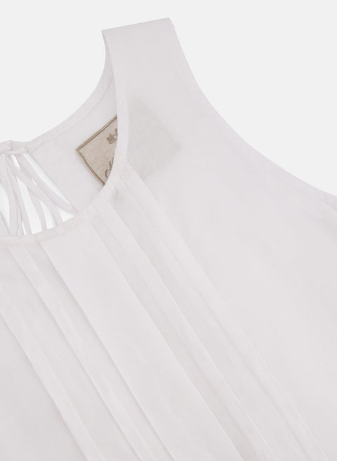 Vestido Largo Lino Algodón Blush