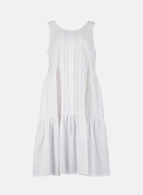 Vestido Largo Lino Algodón Blush