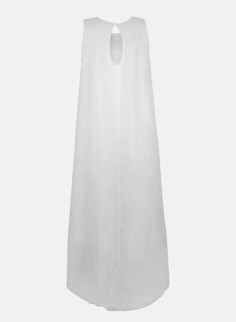 Vestido Largo Lino Algodón Clo